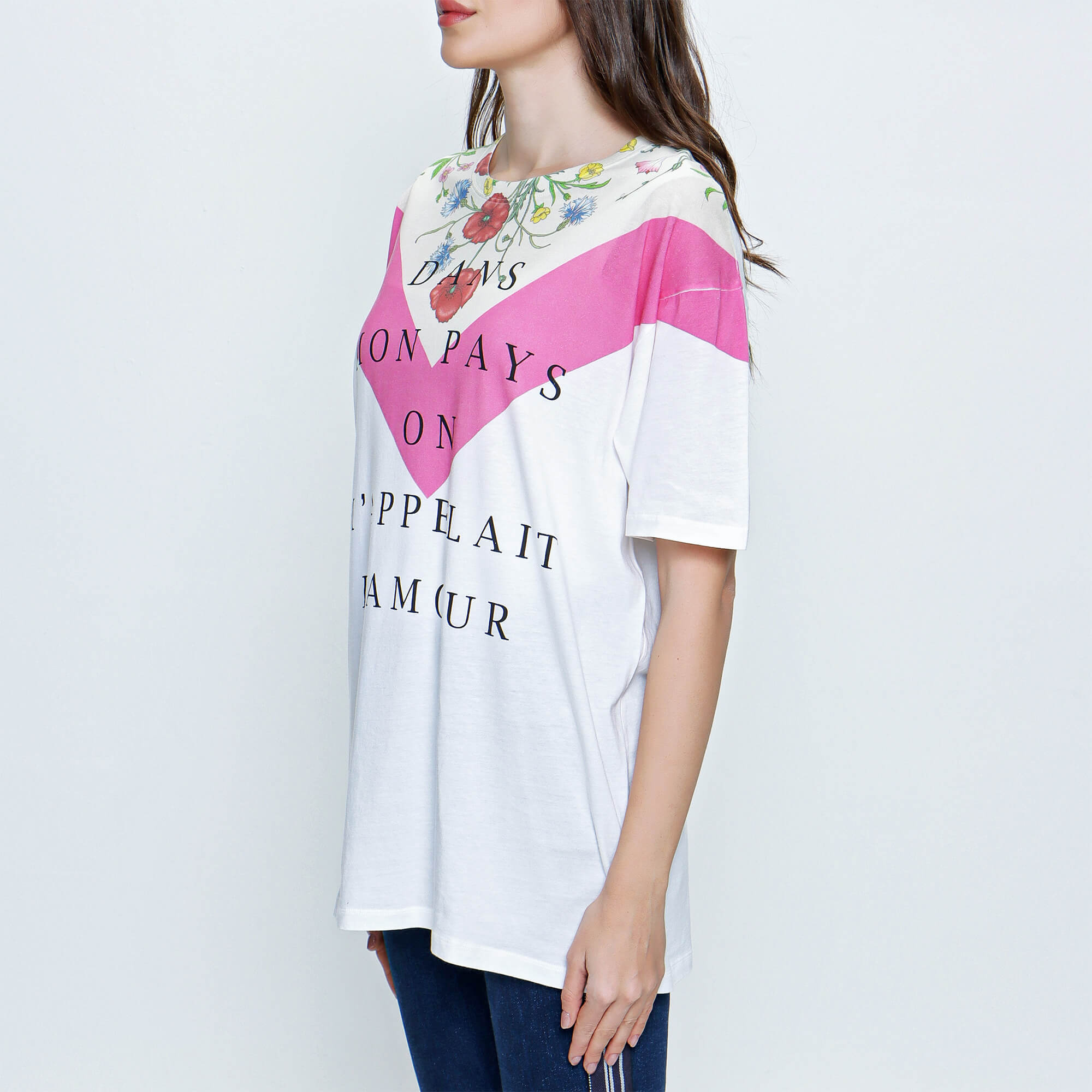 Gucci - White Dans Mon Pays On M'appelait L'amour T shirt 